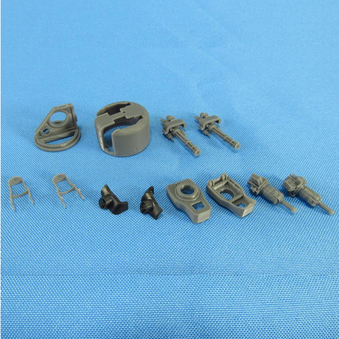 Emerson Electric M28 Turret for helicopter model AH-1G Cobra (for AH-1G ICM, Special Hobby and Revell kits) Scale 1:32 Metallic Details MDR3218