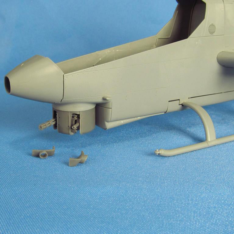 Emerson Electric M28 Turret for helicopter model AH-1G Cobra (for AH-1G ICM, Special Hobby and Revell kits) Scale 1:32 Metallic Details MDR3218