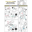 Bell AH-1G Cobra, Exterior Detailing sets (Photoetch & 3D-Printed) Scale 1:32 (Recommended for kit: ICM) Metallic Details MDR3220 - For Helicopter Model Kits