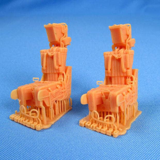 Ejection Seat Martin-Baker GRU-7A 2 pcs (3D-Printed) Scale 1:32 Metallic Details MDR3226 - For Models Aircraft Kits