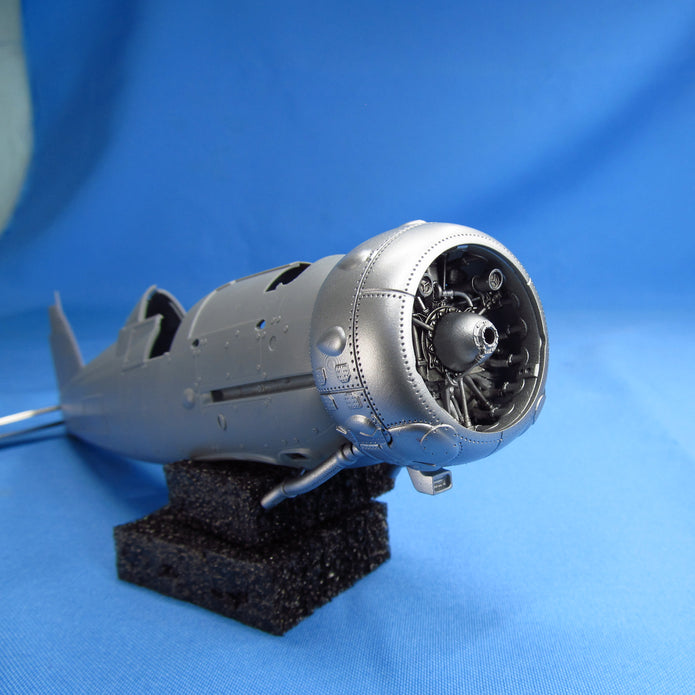 Gloster Gladiator, Cowling and Engine (3D-Printed) Scale 1:32 (Recommended for kit: ICM) Metallic Details MDR3235 - For Aircraft Kit Model