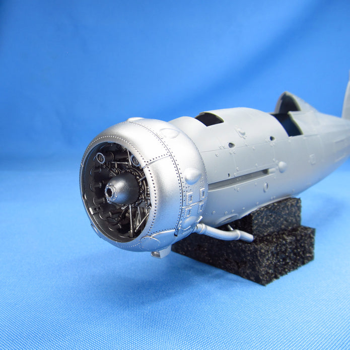 Gloster Gladiator, Cowling and Engine (3D-Printed) Scale 1:32 (Recommended for kit: ICM) Metallic Details MDR3235 - For Aircraft Kit Model