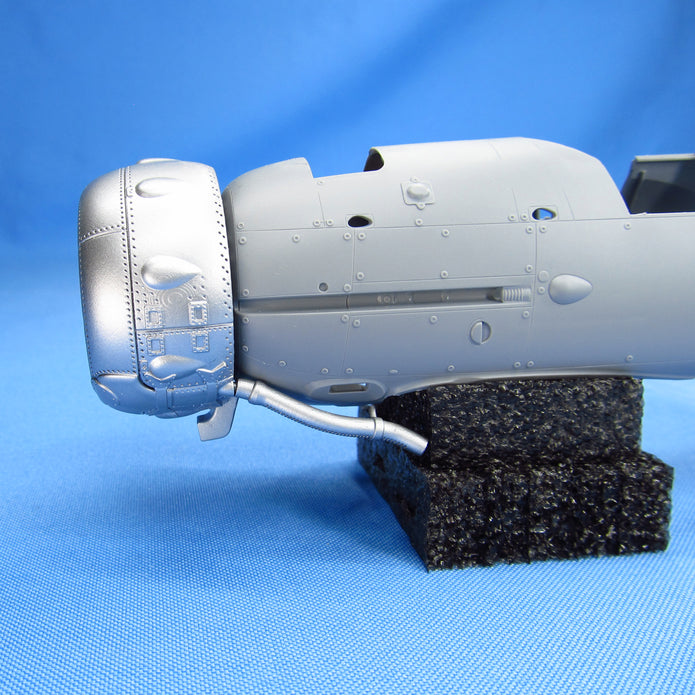 Gloster Gladiator, Cowling and Engine (3D-Printed) Scale 1:32 (Recommended for kit: ICM) Metallic Details MDR3235 - For Aircraft Kit Model