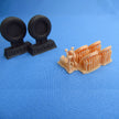 Gloster Gladiator, Wheels 3D-Printed (for ICM) Scale 1:32 Metallic Details MDR3236