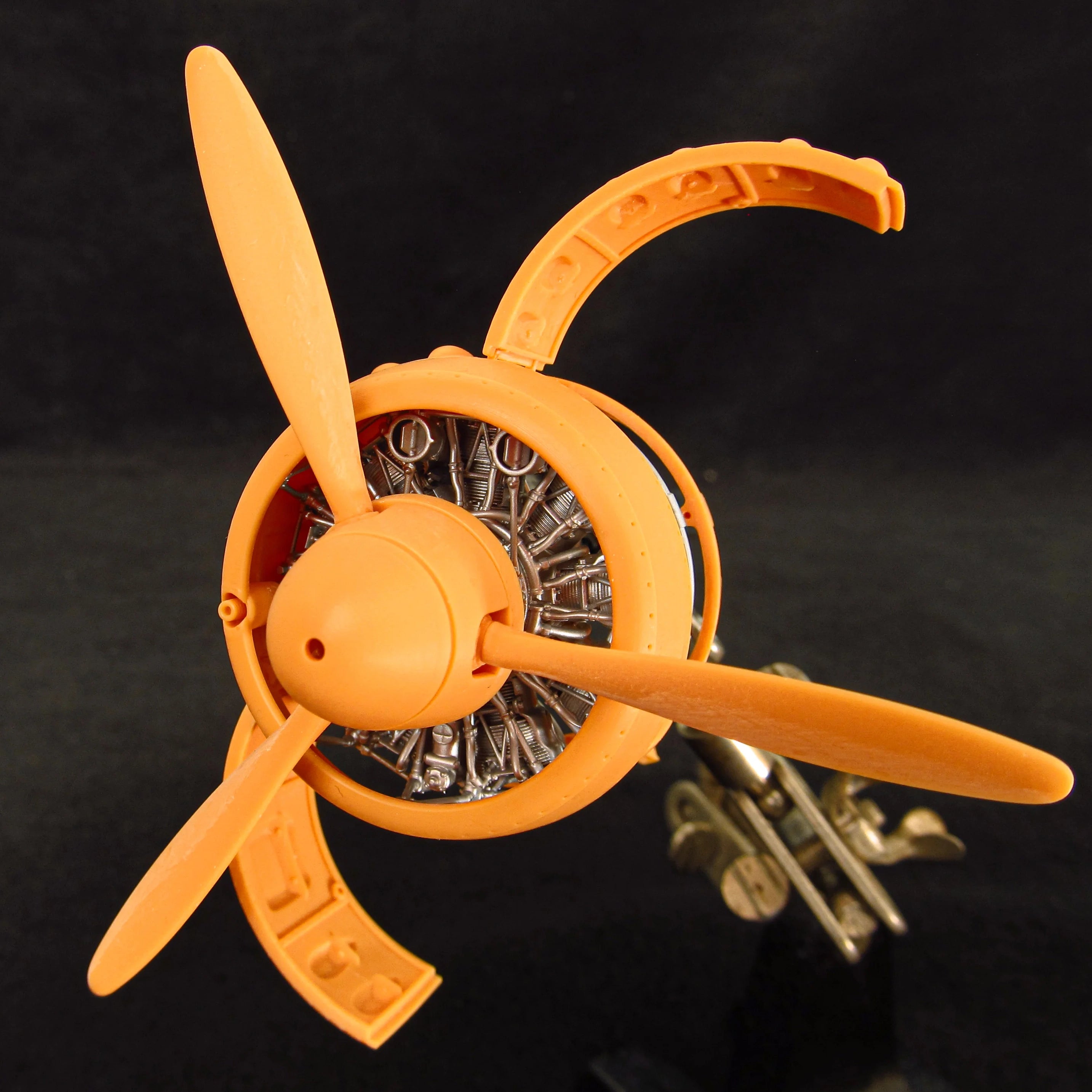 Arado Ar 196, Detailing sets Cowling, Propeller and Engines (3D-Printed) Scale 1:32 Metallic Details MDR3241 - For Model Kit Aircraft