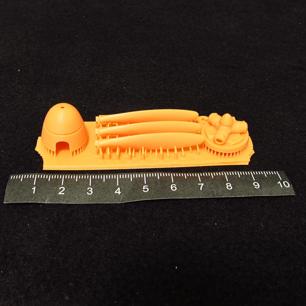 Hydroplane Arado Ar 196, Propeller set (3D-Printed) Scale 1:32 Metallic Details MDR3242 - For Models Aircraft Kits