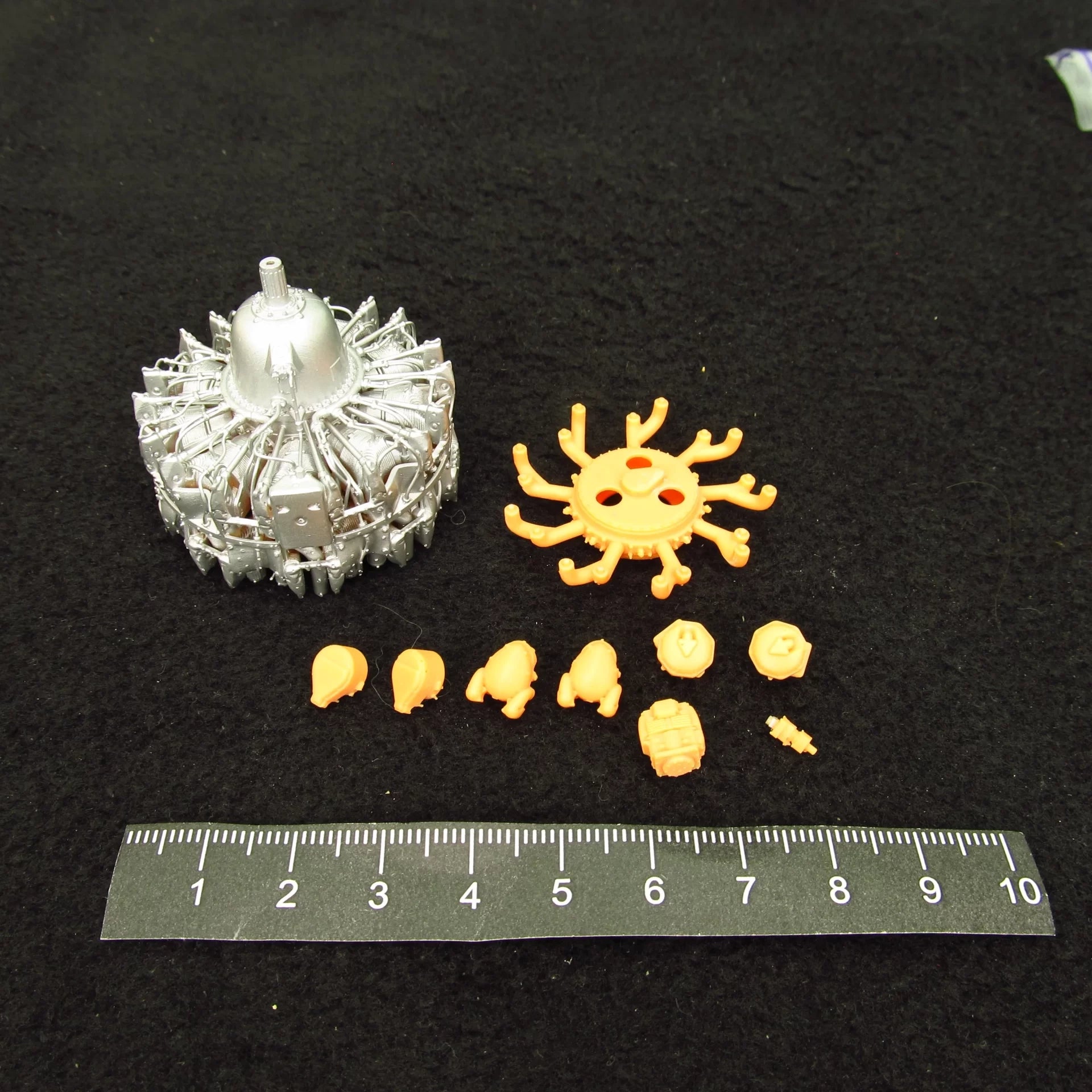 Pratt & Whitney R-2800, Detailing sets Engines (3D-Printed) Scale 1:32 Metallic Details MDR3243 - For Aircraft Kit Model
