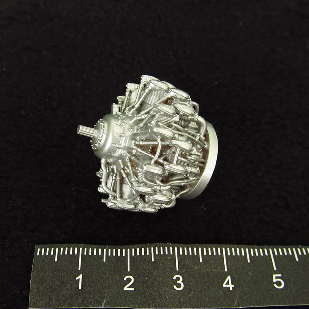 Gnome-Rhone 14M, Detailing sets Engines (3D-Printed) Scale 1:32 Metallic Details MDR3244 - For Model Aircraft Kits