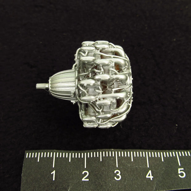 Gnome-Rhone 14K, Detailing sets Engines (3D-Printed) Scale 1:32 Metallic Details MDR3245 - For Aircraft Models Kits