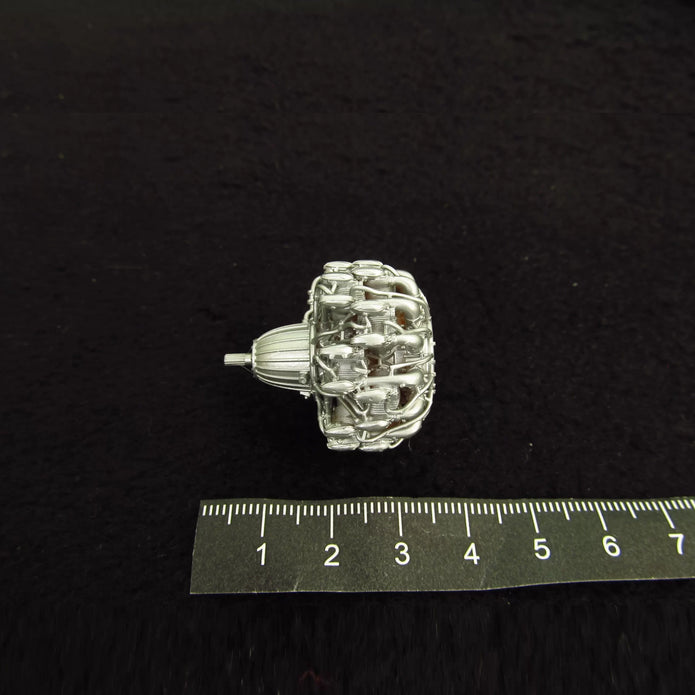 Gnome-Rhone 14K, Detailing sets Engines (3D-Printed) Scale 1:32 Metallic Details MDR3245 - For Aircraft Models Kits