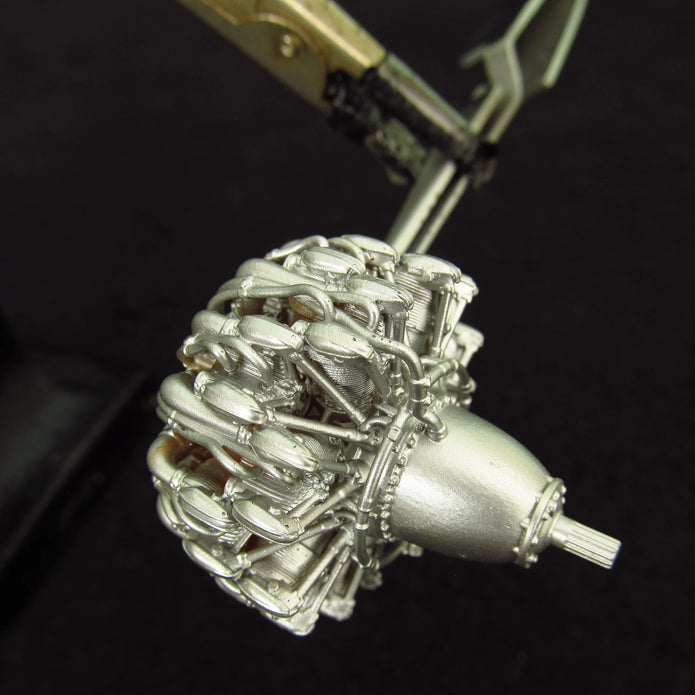 Gnome-Rhone 14N, Detailing sets Engines (3D-Printed) Scale 1:32 Metallic Details MDR3246 - For Model Kits Aircraft