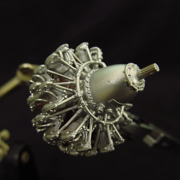 Gnome-Rhone 14N, Detailing sets Engines (3D-Printed) Scale 1:32 Metallic Details MDR3246 - For Model Kits Aircraft