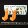 Ejection seat F16F Rafale 2 pcs, Detailing set Seats + 3D Decals 1:32 Metallic Details MDR3250 - For Models Aircraft Kits