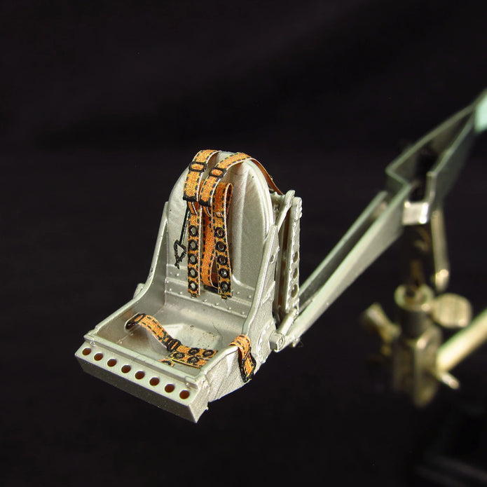 Spitfire Seats + 3D Decals 2 pcs Scale 1:32 Metallic Details MDR3251 - For Aircraft Kit Model
