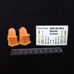 Spitfire Seats + 3D Decals 2 pcs Scale 1:32 Metallic Details MDR3251 - For Aircraft Kit Model