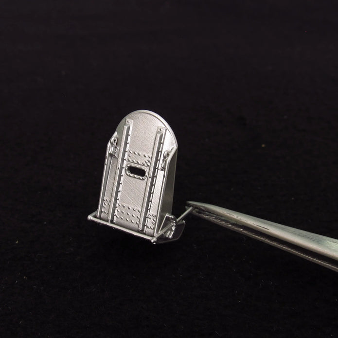 Hurricane Seats + 3D Decals 2 pcs Scale 1:32 Metallic Details MDR3252 - For Model Aircraft Kits