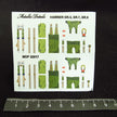 Harrier GR,3, GR,7, GR,9 Ejection Seats + 3D Decals 2 pcs Scale 1:32 Metallic Details MDR3255 - For Aircraft Model Kits