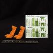 Harrier GR,3, GR,7, GR,9 Ejection Seats + 3D Decals 2 pcs Scale 1:32 Metallic Details MDR3255 - For Aircraft Model Kits