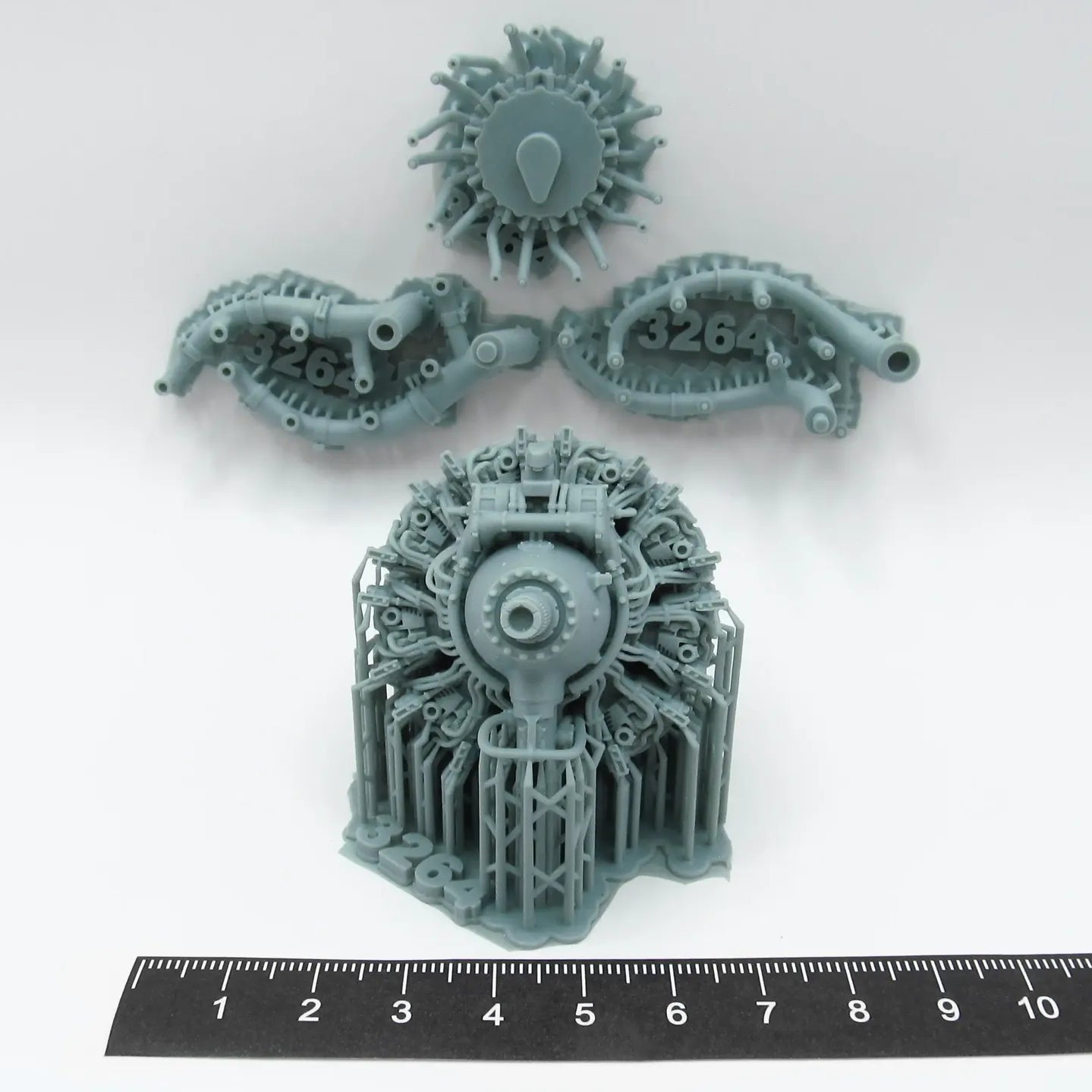 Wright R-3350 engine (3D printed version) Scale 1:32 Metallic Details MDR3257