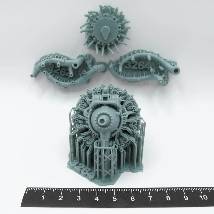 Wright R-3350 engine (3D printed version) Scale 1:32 Metallic Details MDR3257