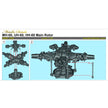 Sikorsky MH-60, UH-60, HH-60 Main rotor Scale 1:32 Metallic Details MDR3266