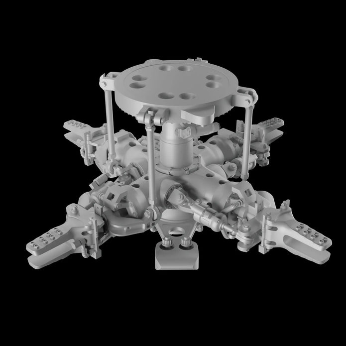 Sikorsky MH-60, UH-60, HH-60 Main rotor Scale 1:32 Metallic Details MDR3266