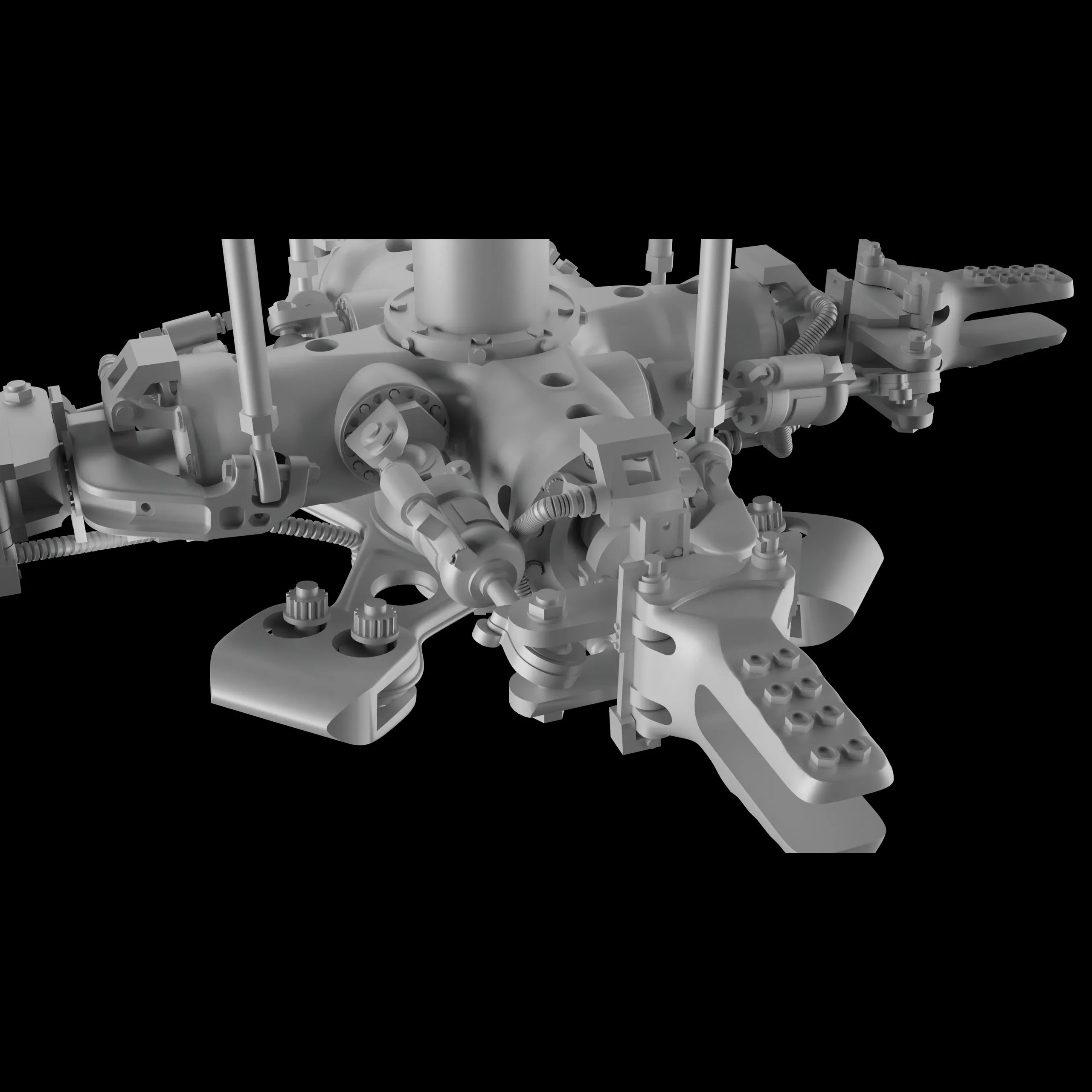 Sikorsky MH-60, UH-60, HH-60 Main rotor Scale 1:32 Metallic Details MDR3266