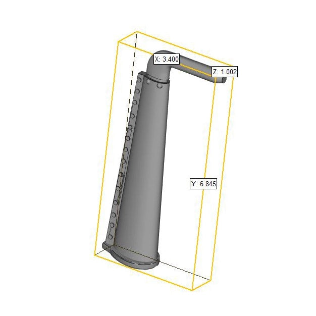 Pitot Tube for USAAF World War II Scale 1:32 Metallic Details MDR3268