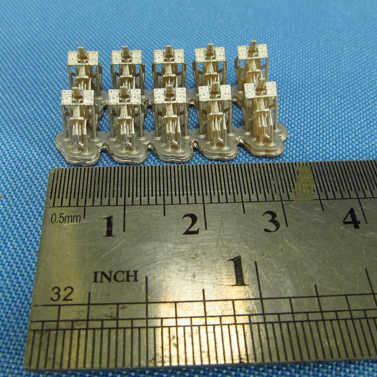 Twin 20 mm Oerlikon fixed mount guns Scale 1:350 Metallic Details MDR35001