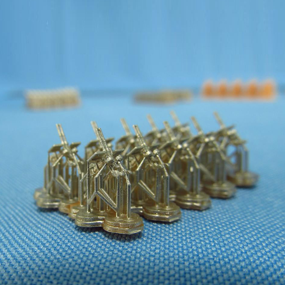 Twin 20 mm Oerlikon fixed mount guns Scale 1:350 Metallic Details MDR35001