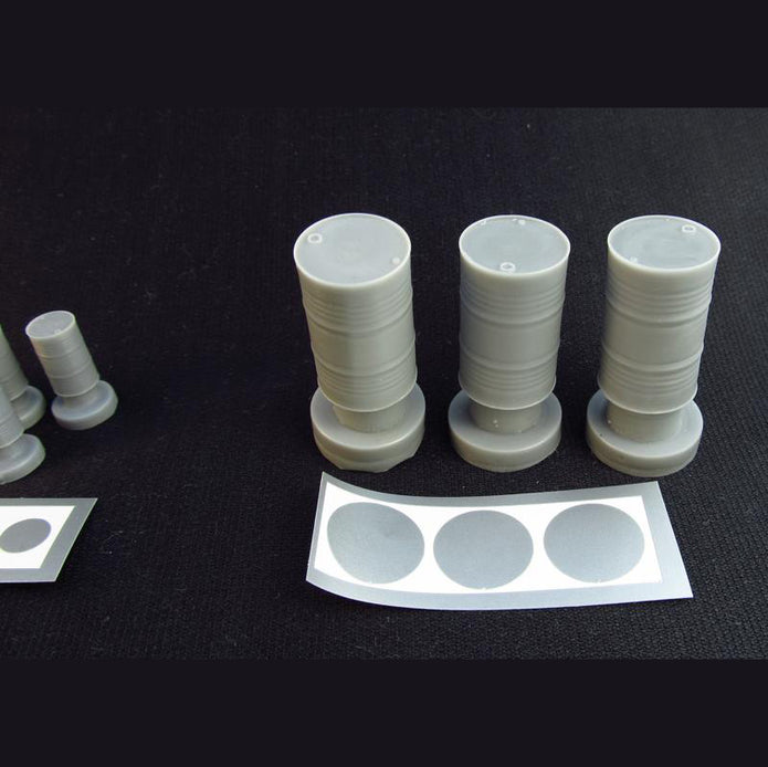Drum 200 l (3 pcs) Scale 1:35 Metallic Details MDR3516