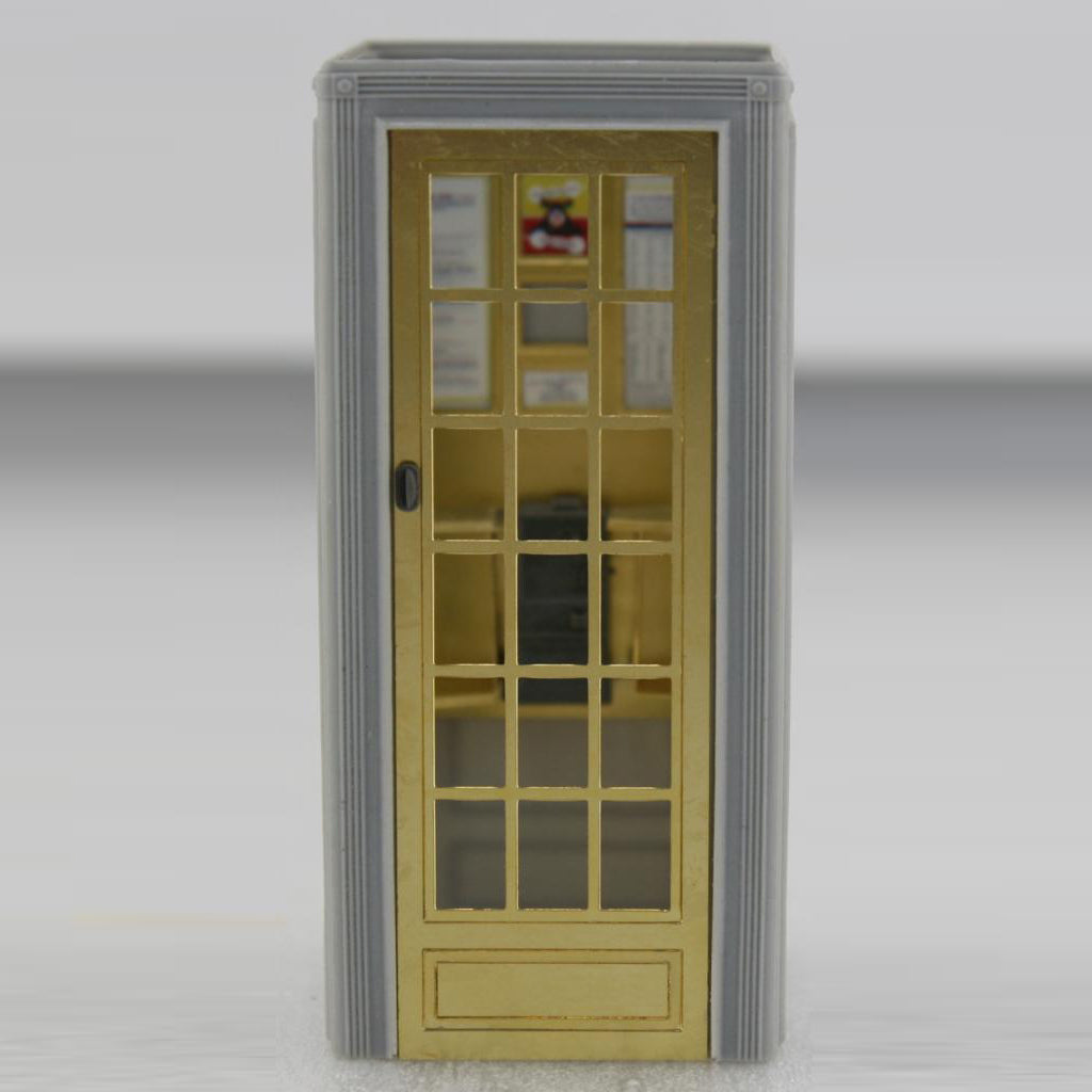 The telephone box Kiosk No,2 Scale 1:35 Metallic Details MDR3517