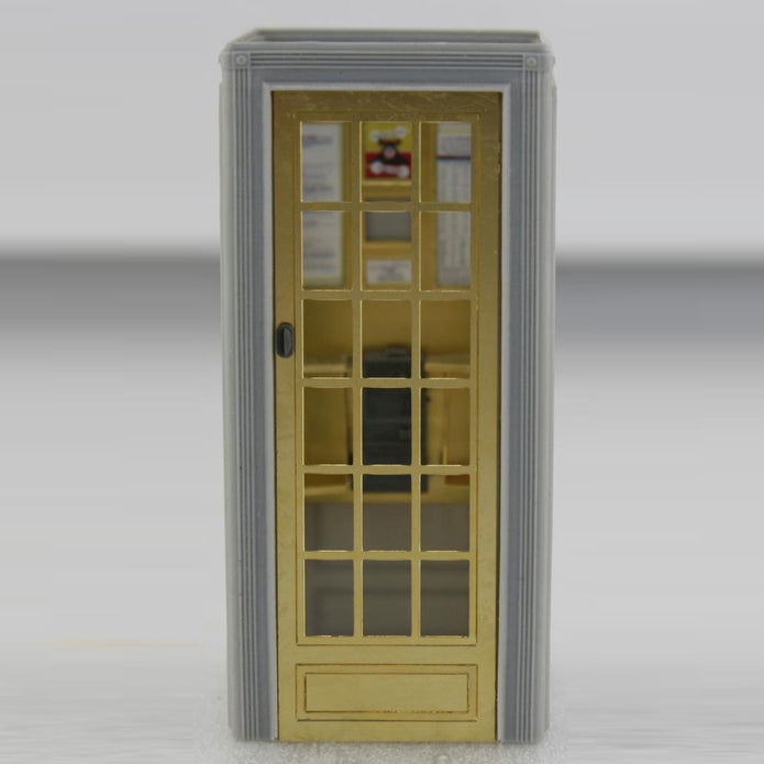 The telephone box Kiosk No,2 Scale 1:35 Metallic Details MDR3517