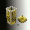 The telephone box Kiosk No,2 Scale 1:35 Metallic Details MDR3517