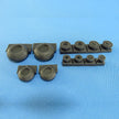 Mil Mi-24/Mi-35, Wheels set Scale 1:35 Metallic Details MDR3519