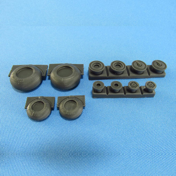 Mil Mi-24/Mi-35, Wheels set Scale 1:35 Metallic Details MDR3519