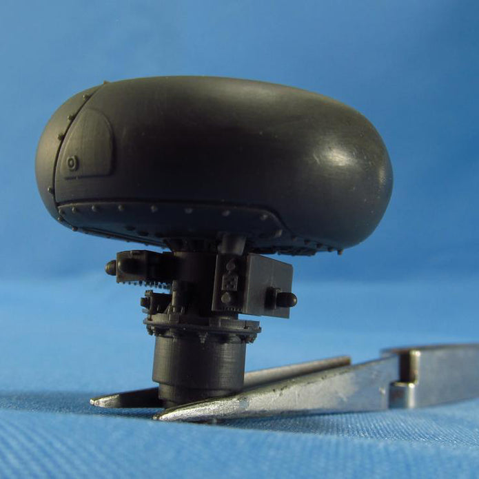 AH-64 Apache helicopter model, Longbow Radar (for Academy) Scale 1:35 Metallic Details MDR3520