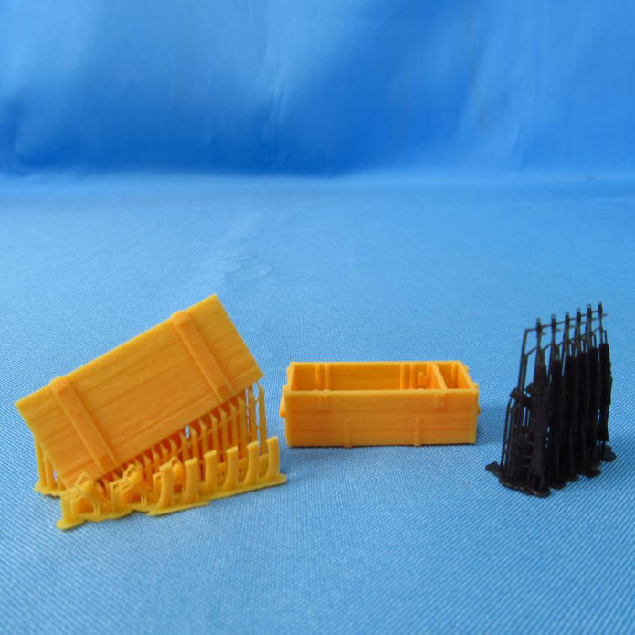 AK-74 (6 pcs) with delivery box Scale 1:35 Metallic Details MDR3523