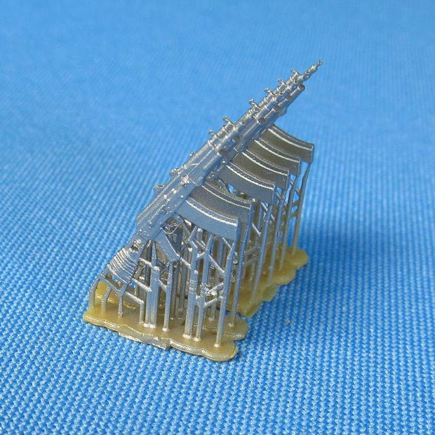 Set contains 3D-printed parts for detailing of 6 pcs AKSU assault rifles with tourniquet Scale 1:35 Metallic Details MDR3526