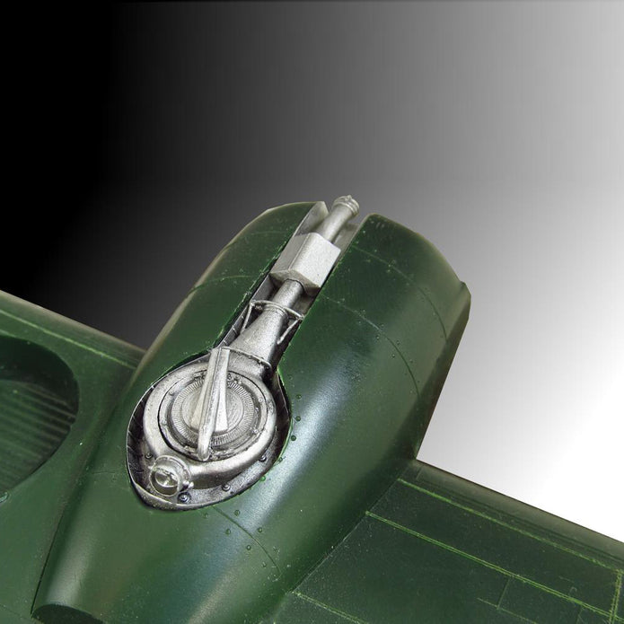 Consolidated B-24 Liberator, Detailing 4 x Engine, 4 x Supercharger (Resin) Scale 1:48 (Recommended for kit: Revell, Monogram) Metallic Details MDR4803 - For Aircraft Models Kits
