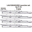 LAU-128/ADU-552 Launcher set for McDonnell F-15 Eagle  Scale 1:48 Metallic Details MDR4805