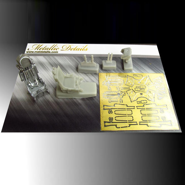 Ejection Seat K-36DM early (for: Su-24, Su-25, Su-27 and MiG-29) Resin & Photoetch Scale 1:48 Metallic Details MDR4806 - For Aircraft Model Kit