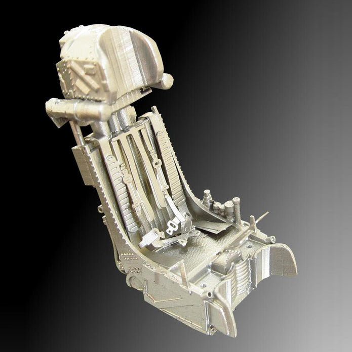 Ejection Seat K-36DM late (for: Su-24, Su-25, Su-27, MiG-29) Resin & Photoetch Scale 1:48 Metallic Details MDR4807 - For Model Kit Aircraft