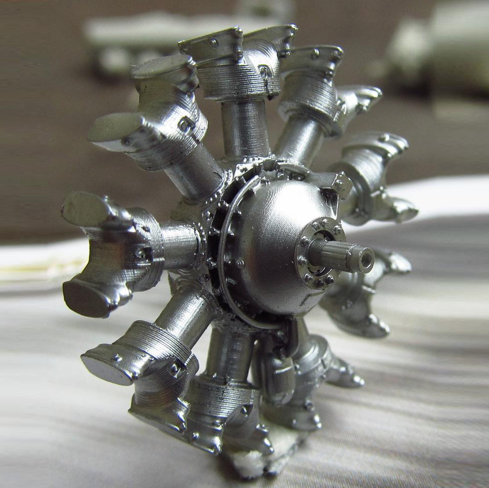 Wright R-1820 Cyclone, Detailing sets Engines (Resin) Scale 1:48 (Recommended for kit: Revell, Monogram) Metallic Details MDR4809 - For Aircraft Kit Model
