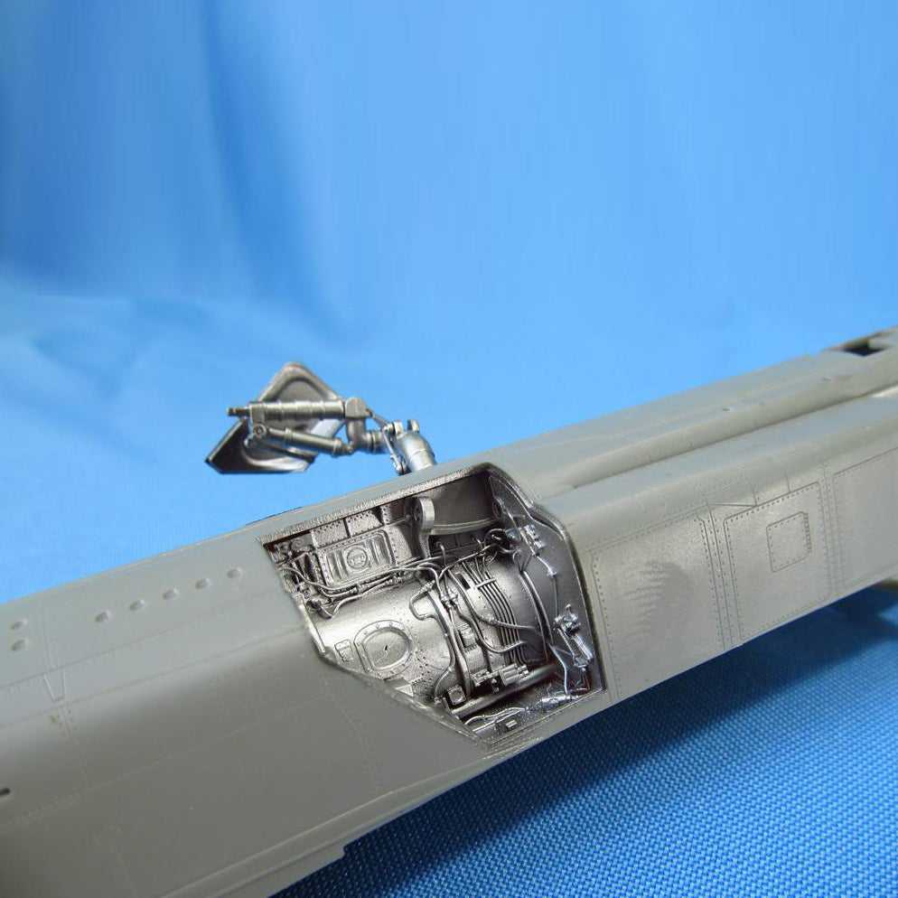 MiG-23, Wheel Bays (for Trumpeter) Scale 1:48 Metallic Details MDR48100