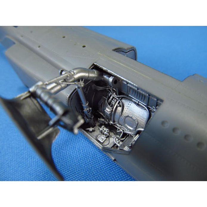 MiG-27, Wheel Bays (for Trumpeter) Scale 1:48 Metallic Details MDR48101