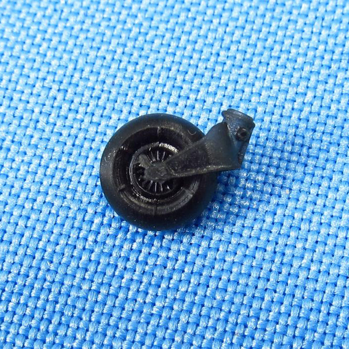 Messerschmitt Bf 109F,G. Tail Support wheel Scale 1:48 Metallic Details MDR48103