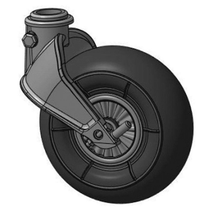 Messerschmitt Bf 109F,G. Tail Support wheel Scale 1:48 Metallic Details MDR48103