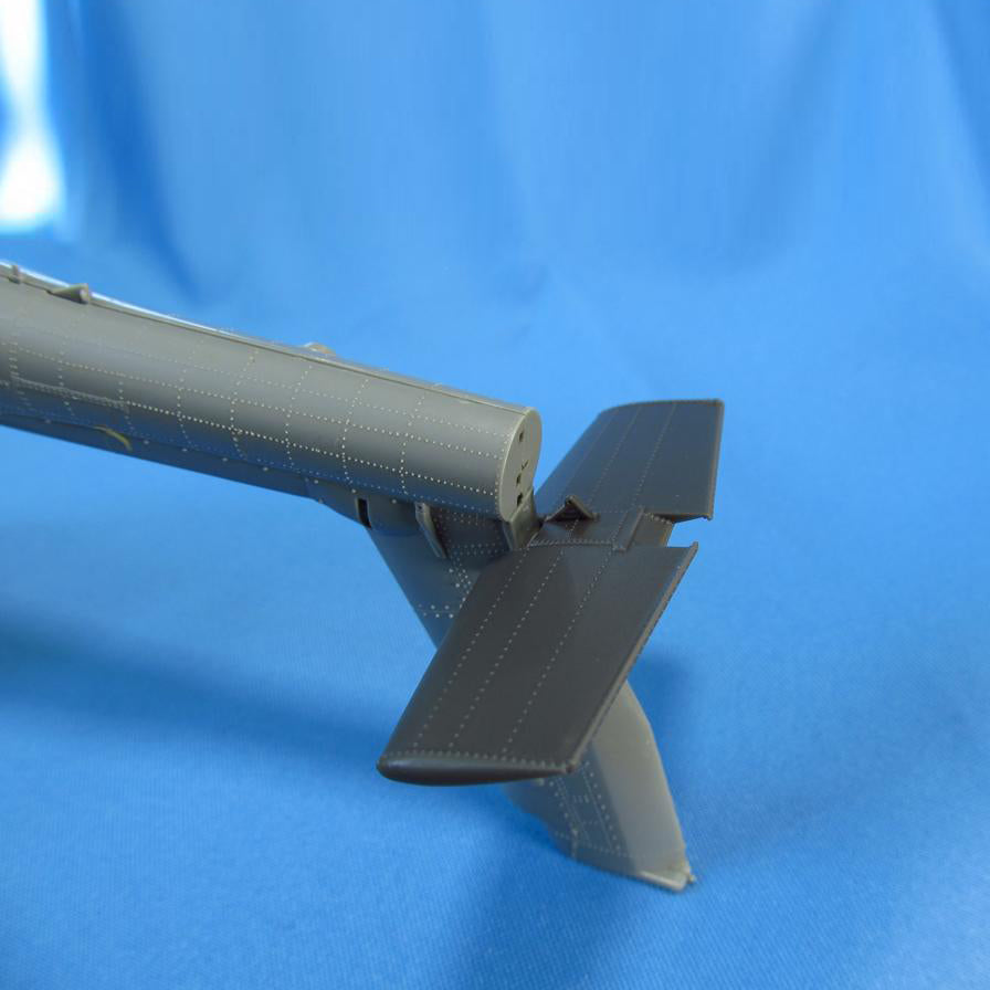 Helicopter AH-64 Apache, Tail Stabilizator late type (for Hasegawa, Academy) Scale 1:48 Metallic Details MDR48105