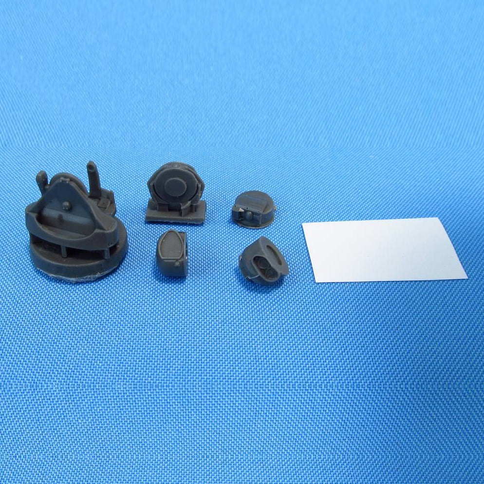 Helicopter AH-64 Apache, TADS/PNV System Late version (for Academy) Scale 1:48 Metallic Details MDR48108